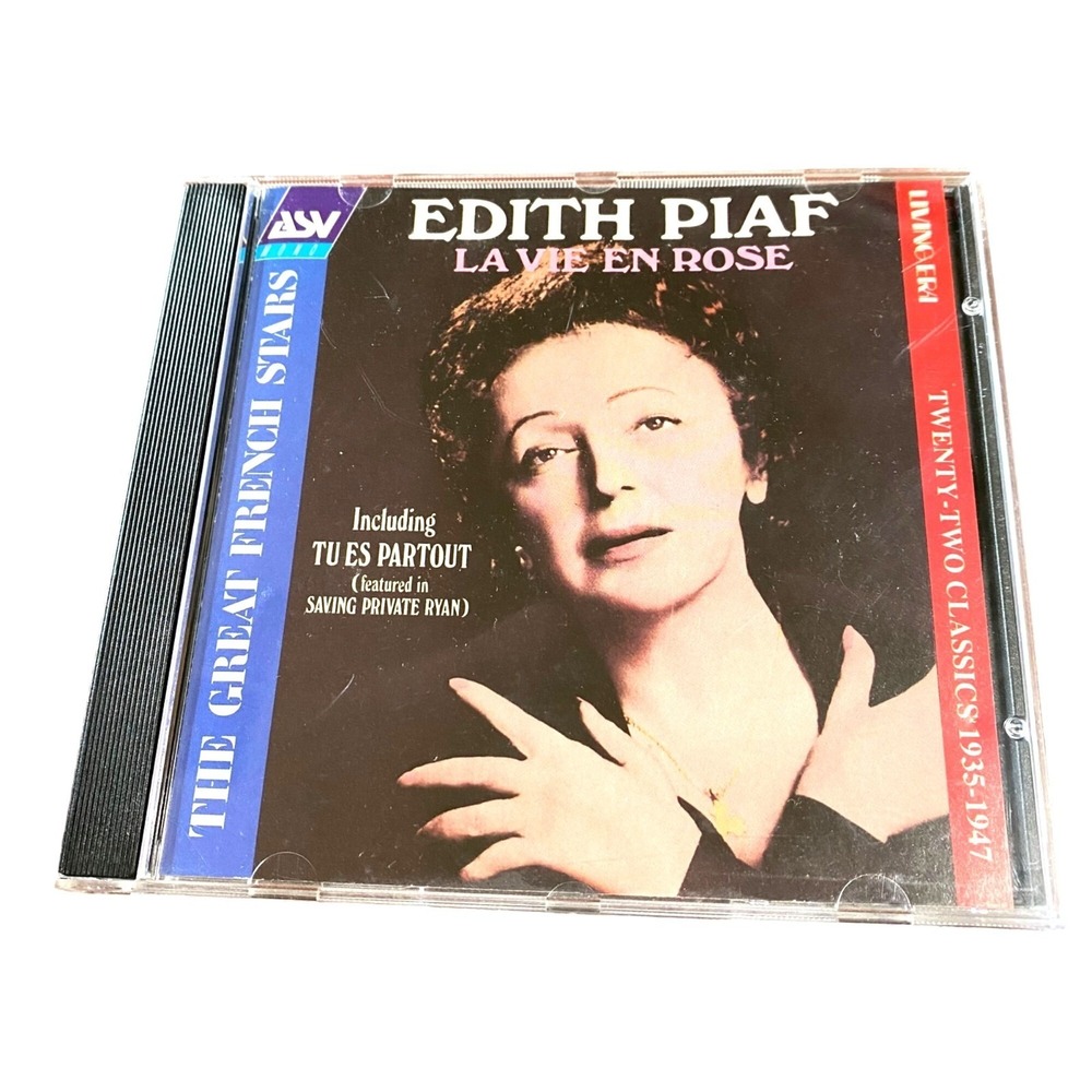 Edith Piaf La Vie En Rose Living Era Twenty-two Classics CD French Nostalgia